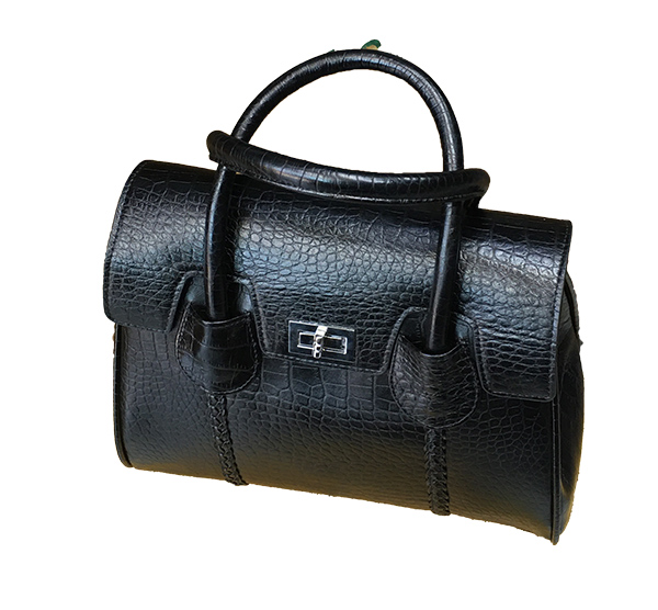 pure leather bag for women black