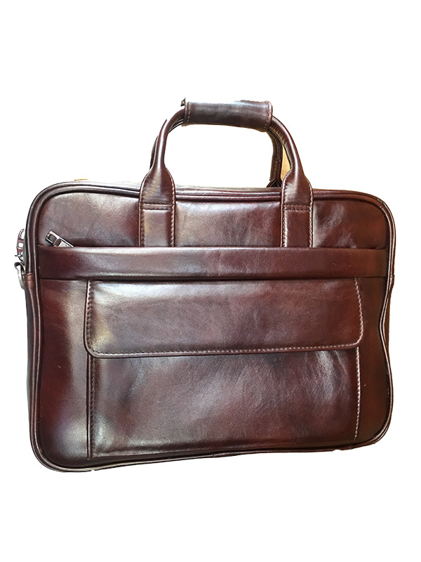 Laptop Bag - 100 % pure Leather
